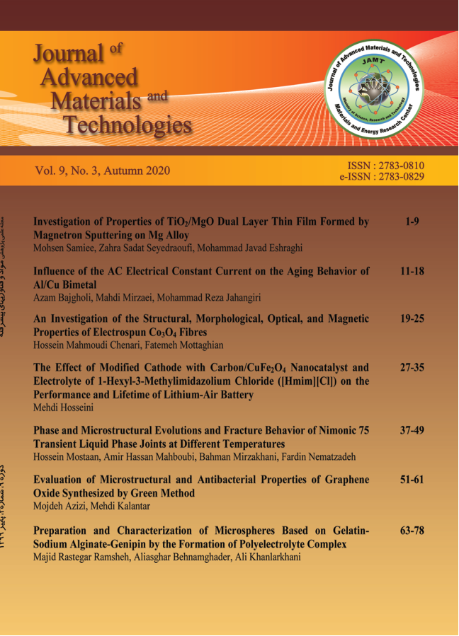 Journal of Advanced Materials and Technologies